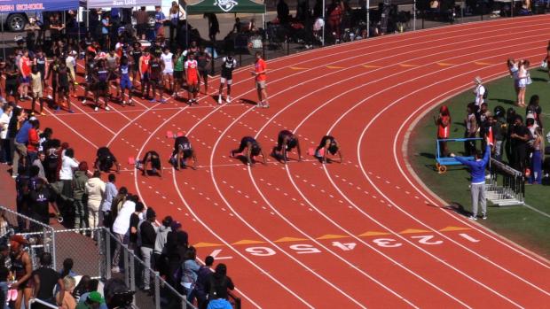 Varsity Boys 100 Finals Section 1