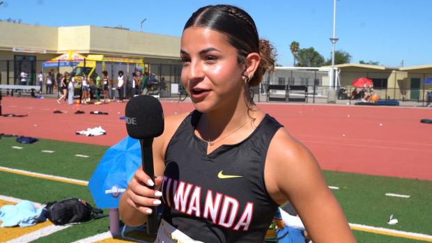 Alivia Gordon After Winning Stacked 100m Open