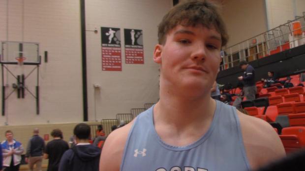 Shea Lewis breaks through nerves, wins SP