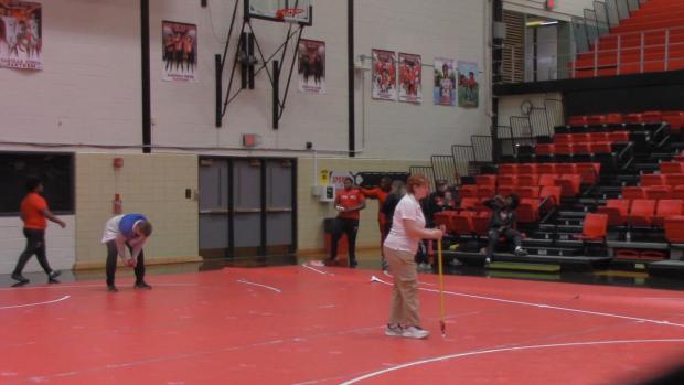 Varsity Shot Put, Cahokia attempt 5