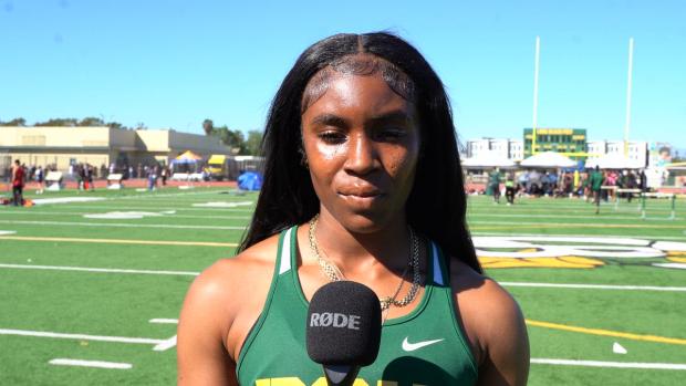 Aniyah Brooks After 200m Opener 