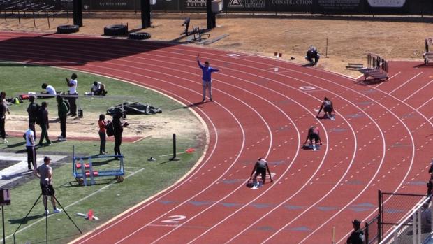 Varsity Girls 4x100 Relay Finals Section 1