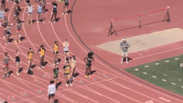 JV Girls 100 Hurdles Finals Section 1