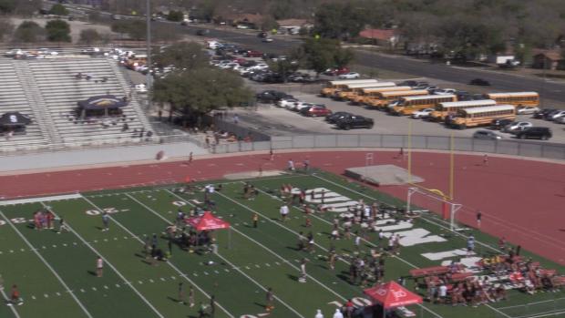 JV Girls 4x200 Relay Finals Section 1