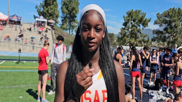 Gabriele Mitchell (Rosary) 4th 400m (56.86)