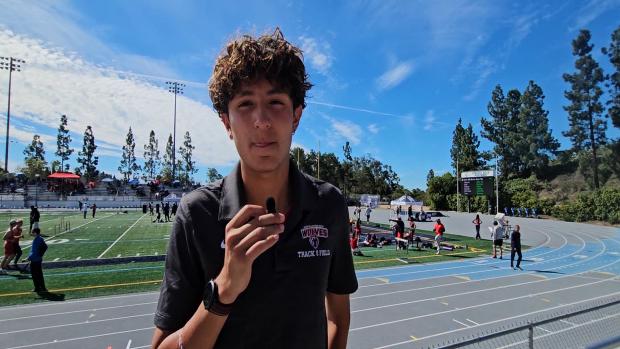 Maximo Zavaleta (Martin Luther King) 3200m 1st (9:07.81)