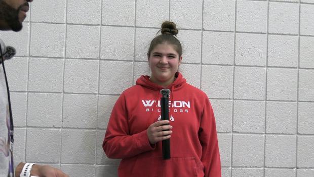 Alivia Noecker Shot put