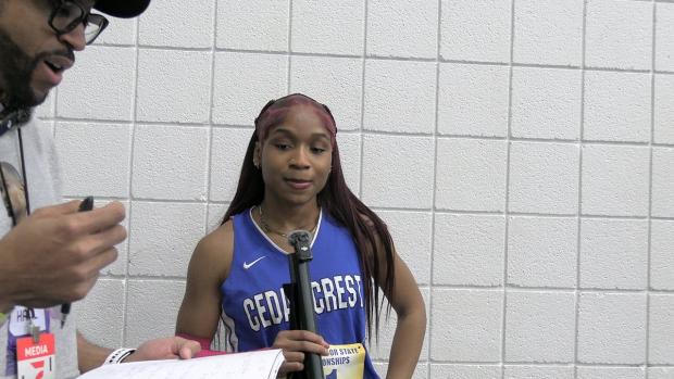 Kaddel Howard 200m and 400m