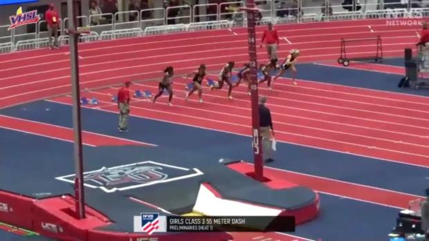 Girls 55 Prelims Heat 1