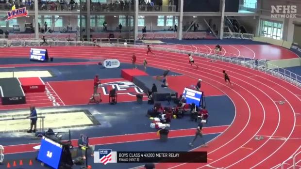 4A Boys 4x200 Relay Finals Section 3