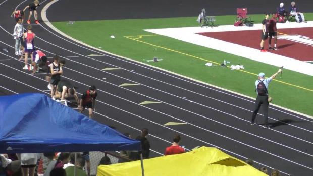 Boys 300 Hurdles Heat 2