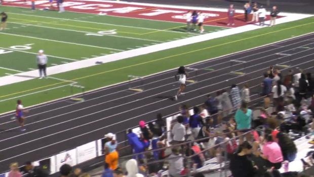 Girls 300 Hurdles Heat 2