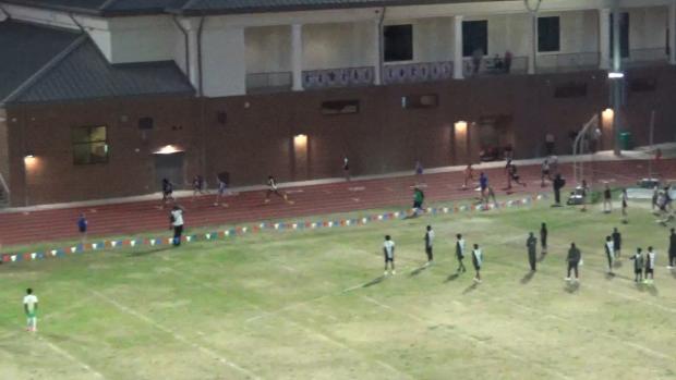 Girls 4x100 Heat 1