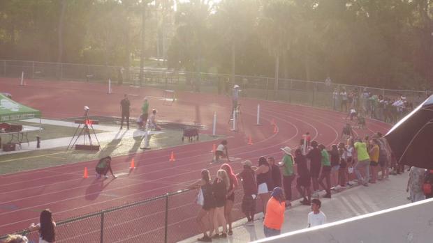 Girls 4x100 Relay Heat 3