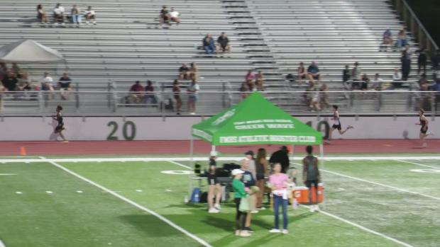 Girls 400 Hurdles Heat 6