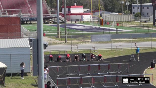 Boys 110 Hurdles Finals Section 2