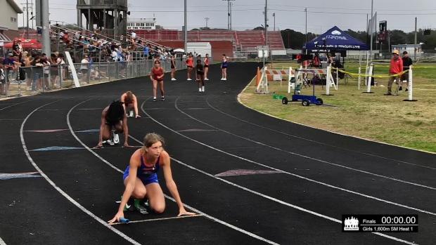 Girls 1600 Sprint Medley Relay Finals Section 1
