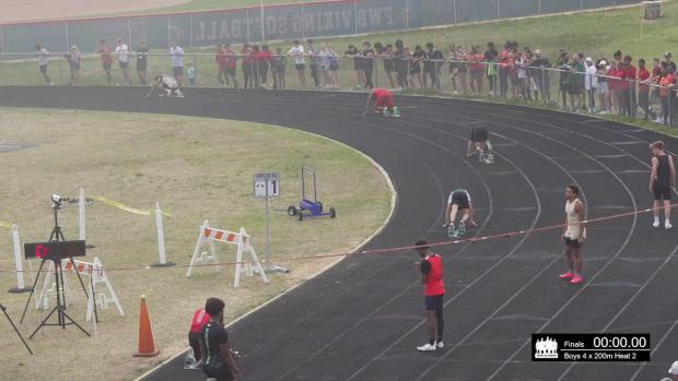 Boys 4x200 Relay Finals Section 2