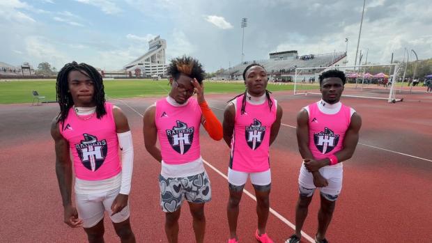 Huntington 4x1 runs La. No. 1; 41.77