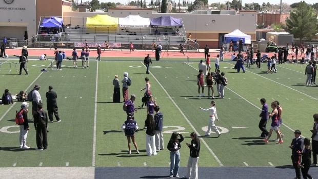Freshman Girls 300 Hurdles Finals Section 1