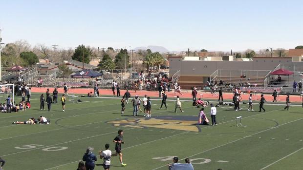 Freshman Boys 300 Hurdles Finals Section 1