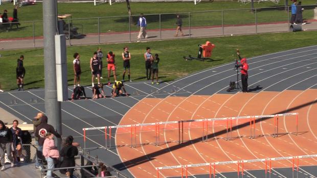 Varsity Boys 110 Hurdles Finals Section 1