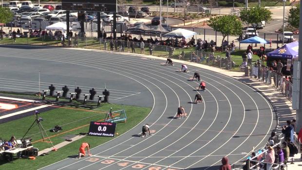 Varsity Boys 4x100 Relay Finals Section 1