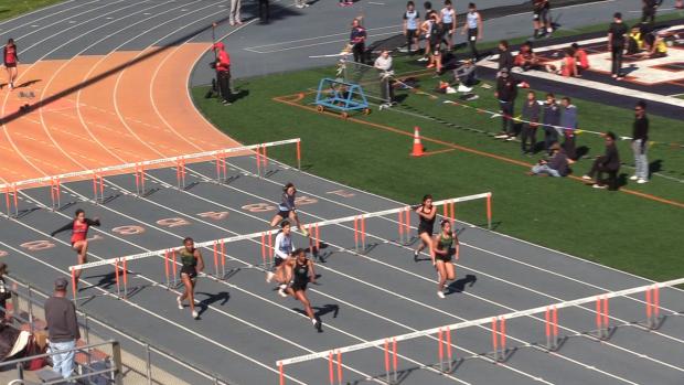 Varsity Girls 100 Hurdles Finals Section 2