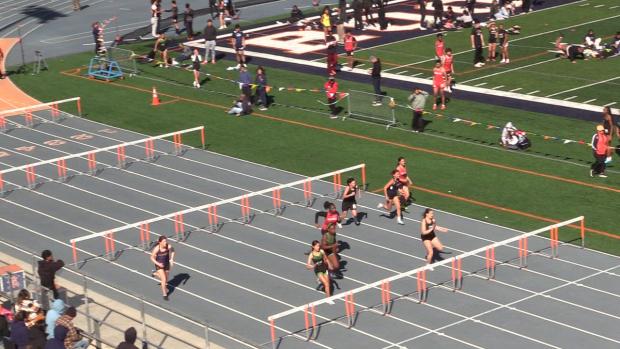 JV Girls 100 Hurdles Finals Section 4