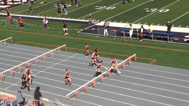 JV Girls 100 Hurdles Finals Section 3