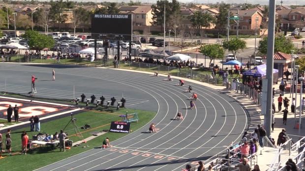 Varsity Girls 4x100 Relay Finals Section 2