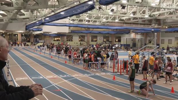 4A Girls 200 Prelims Heat 8