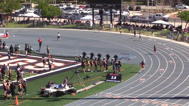 Varsity Girls 400 Finals Section 1