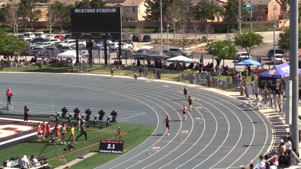 JV Girls 400 Finals Section 1