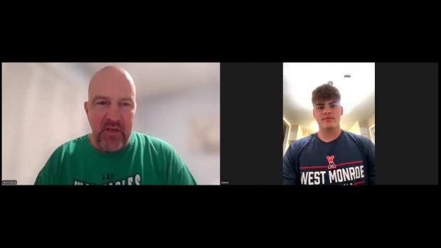 West Monroe's Jaxon Talley on US No. 1 in JV