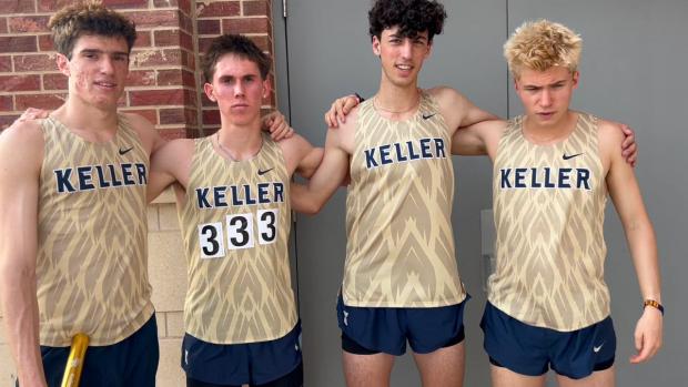 Keller Boys 4x800 2nd Place