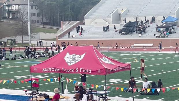 Girls 300 Hurdles Finals Section 5