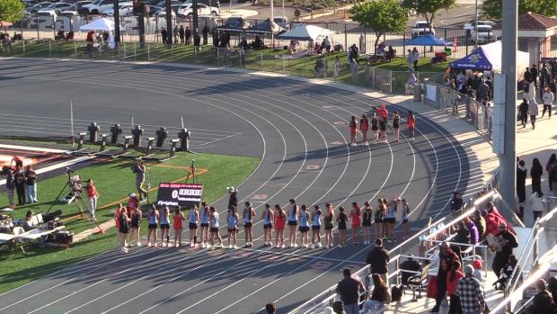 JV Girls 3200 Finals Section 1