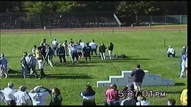 Cheverus champs and victory lap - 1998 Maine Class A State Champ