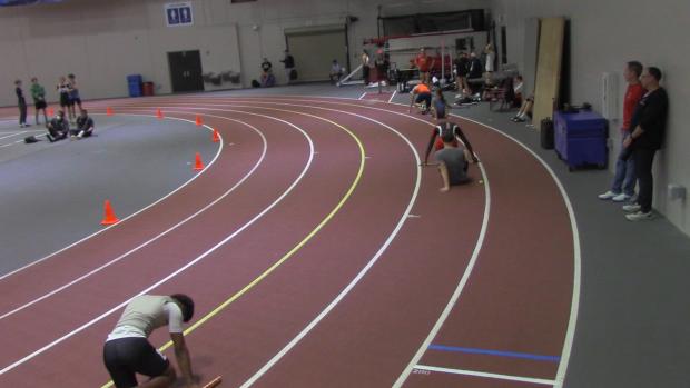 Varsity Boys 4x200 relay, finals 4