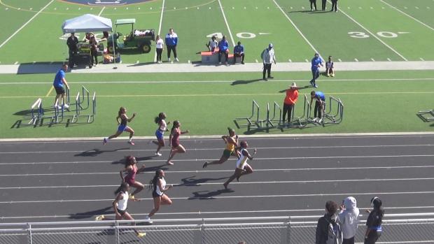 Girls 100 Finals Section 1