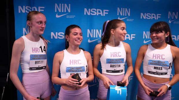 "She's Only a Freshman": Haddonfield Girls Win NIN 4xmile