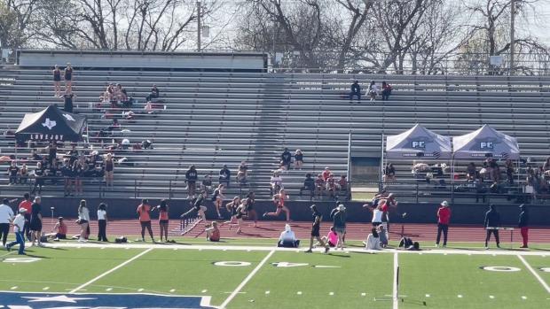 JV Girls 100 Hurdles Finals Section 3