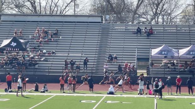 Girls 100 Hurdles Finals Section 2