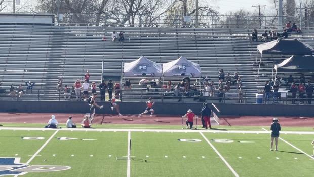 JV Boys 110 Hurdles Finals Section 3