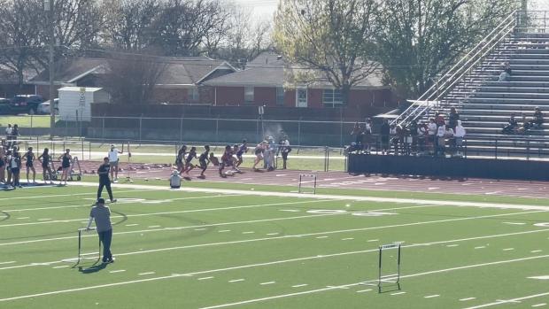JV Girls 100 Finals Section 3