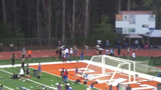 Boys 4x100 Heat 1