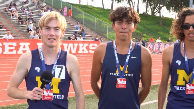 Millikan After Running a State-Leading 4x800m Relay 