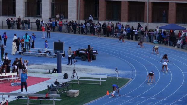 Girls 4x100 Relay Finals Section 1