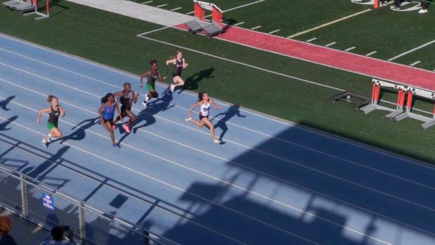 Girls 100 Finals Section 3